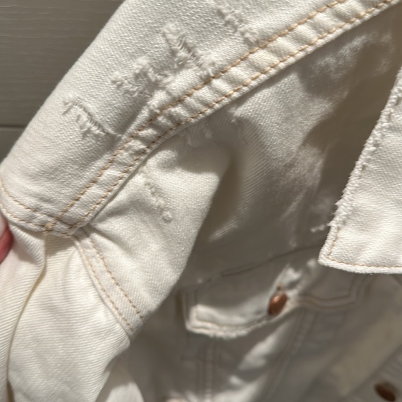 Free People Oversized Denim Jacket - Picture 4 of 9